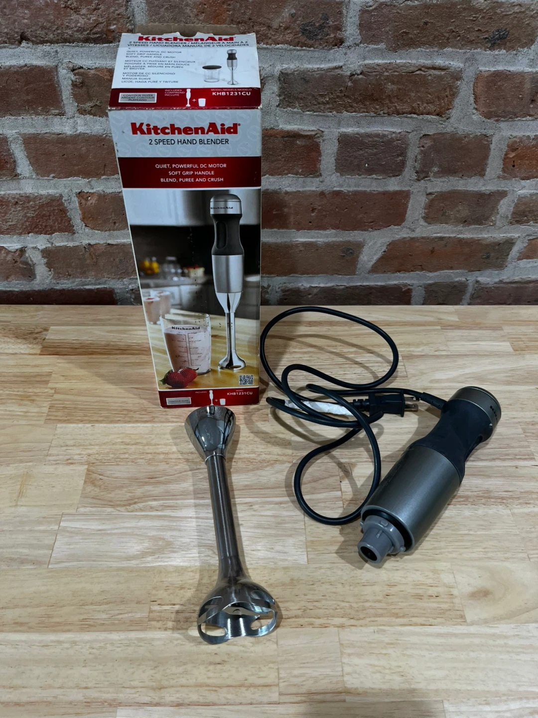 KitchenAid 2 Speed Hand Blender KHB1231CU - photo 2