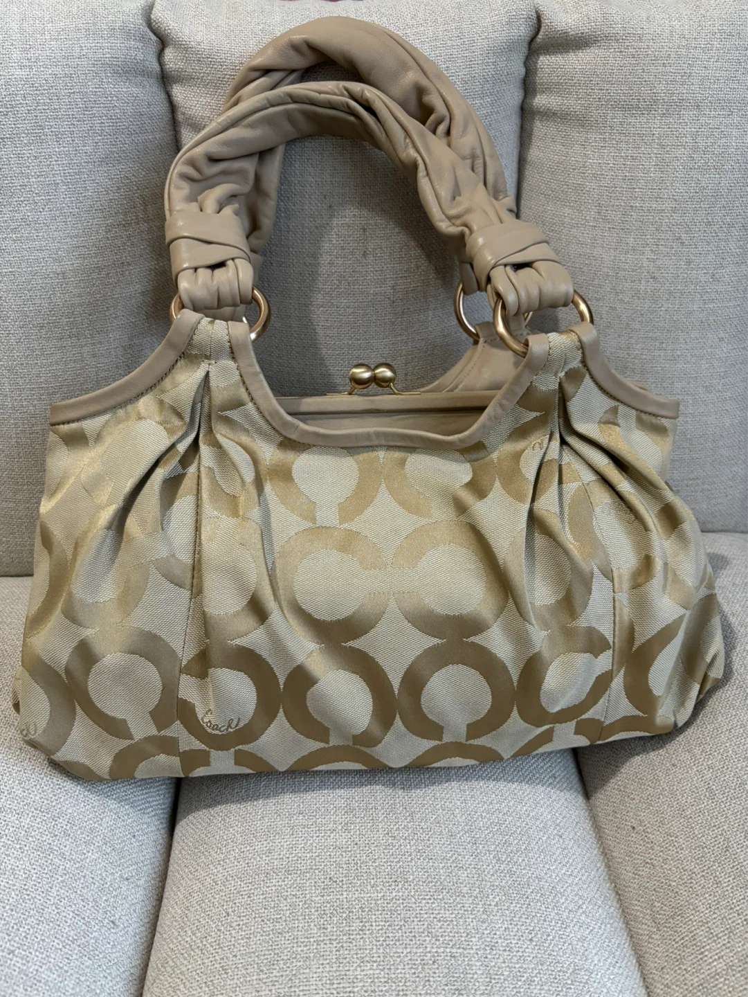 Coach kisslock bag - photo 2
