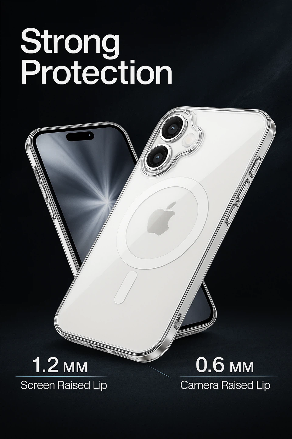 Clear Magnetic Phone Cases for iPhone 17 series - photo 5