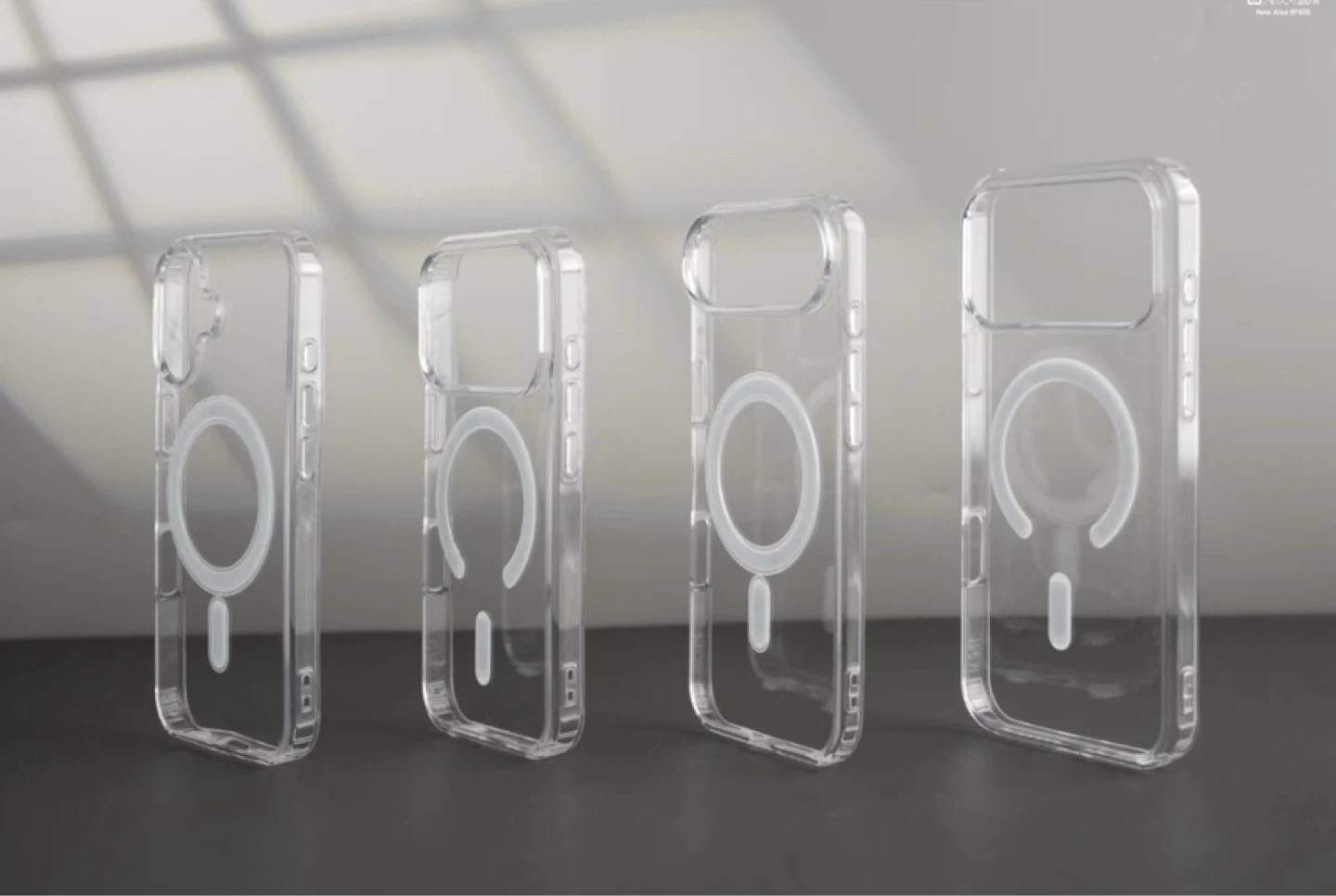 Clear Magnetic Phone Cases for iPhone 17 series