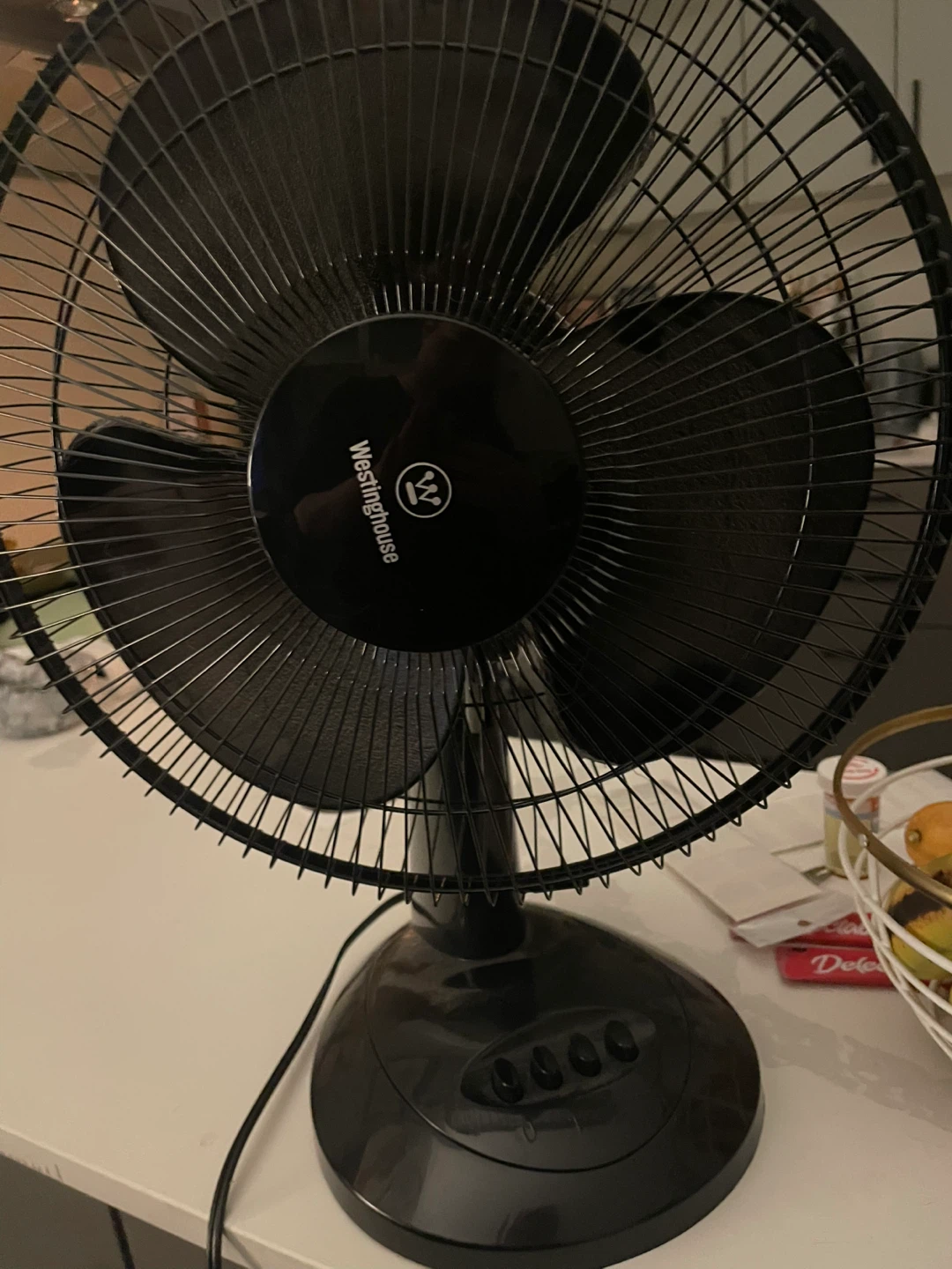Westinghouse Black Table Fan