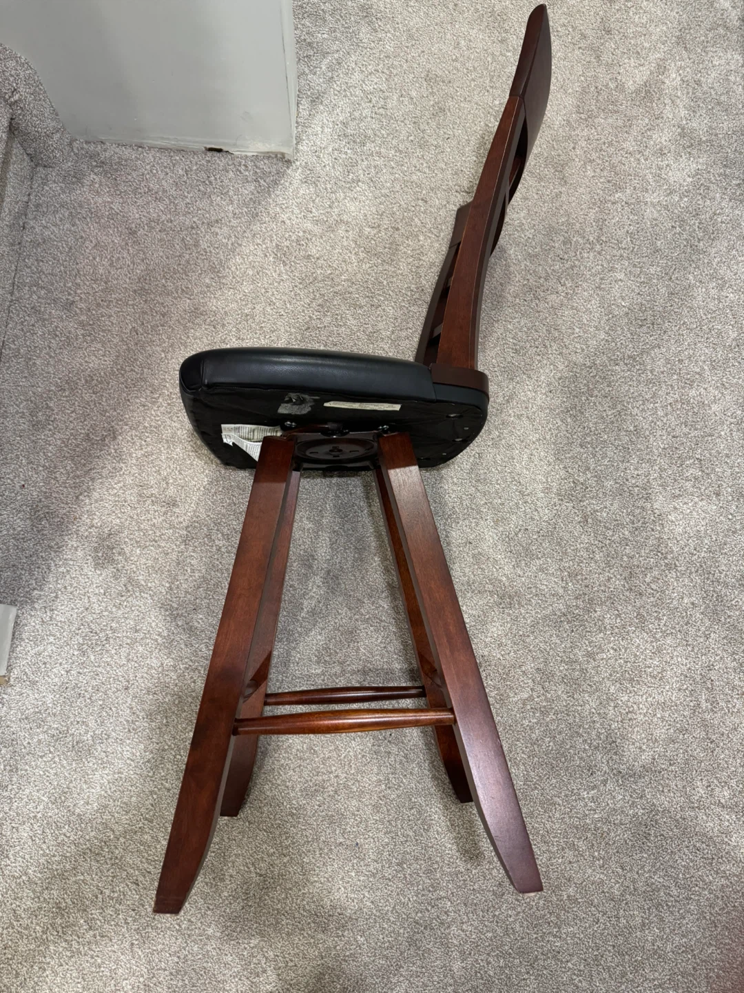 Game table or Sm. Area. Bar Style TABLE & 2 Swivel Bar Stools - photo 4