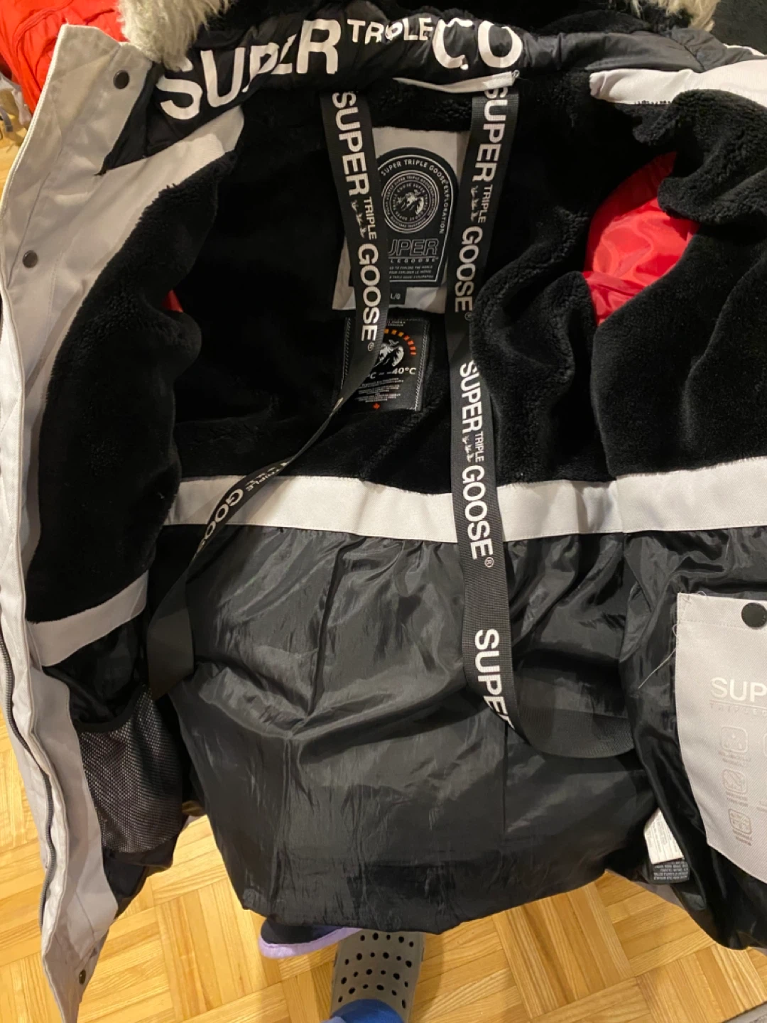 Super Triple Goose Winter Parka Jacket L/G - photo 3