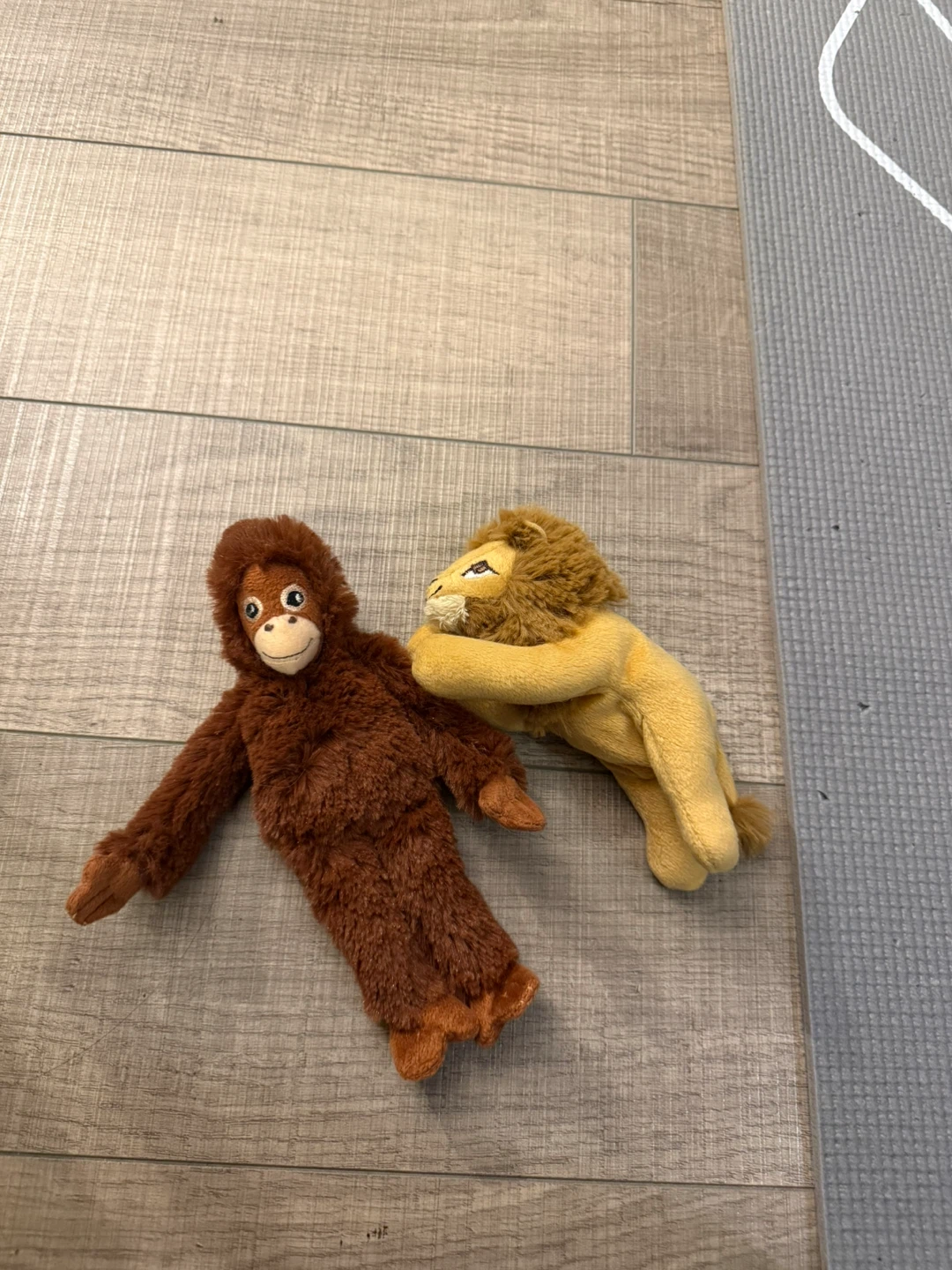 IKEA (out of print) Plush Orangutan and Lion Toys