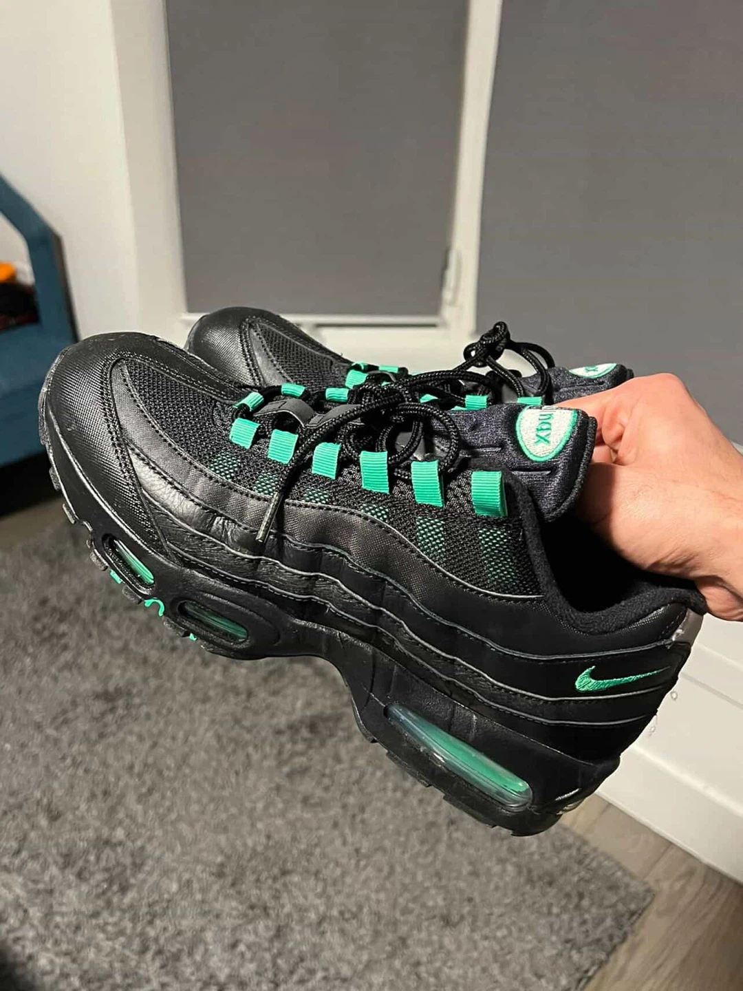 Nike Air Max 95 Green Shock Sneakers