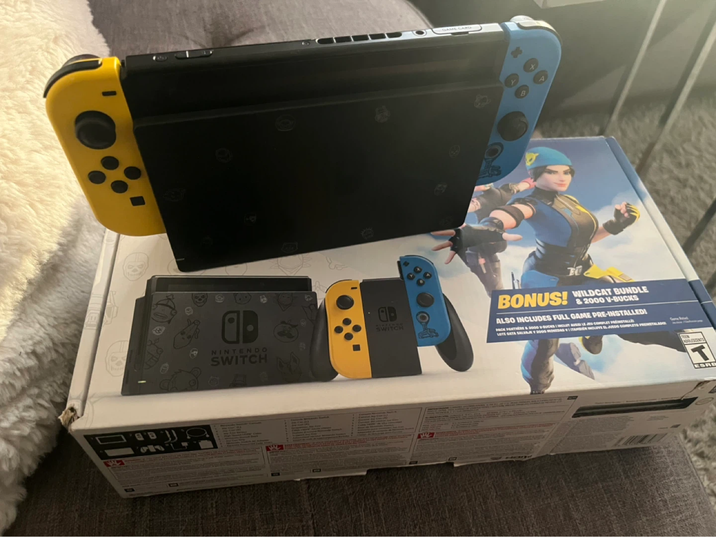 Nintendo Switch Console - Fortnite Edition