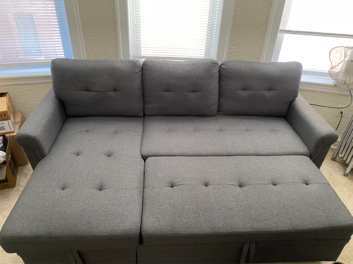 Convertible Sectional Sleeper Sofa Bed - photo 2