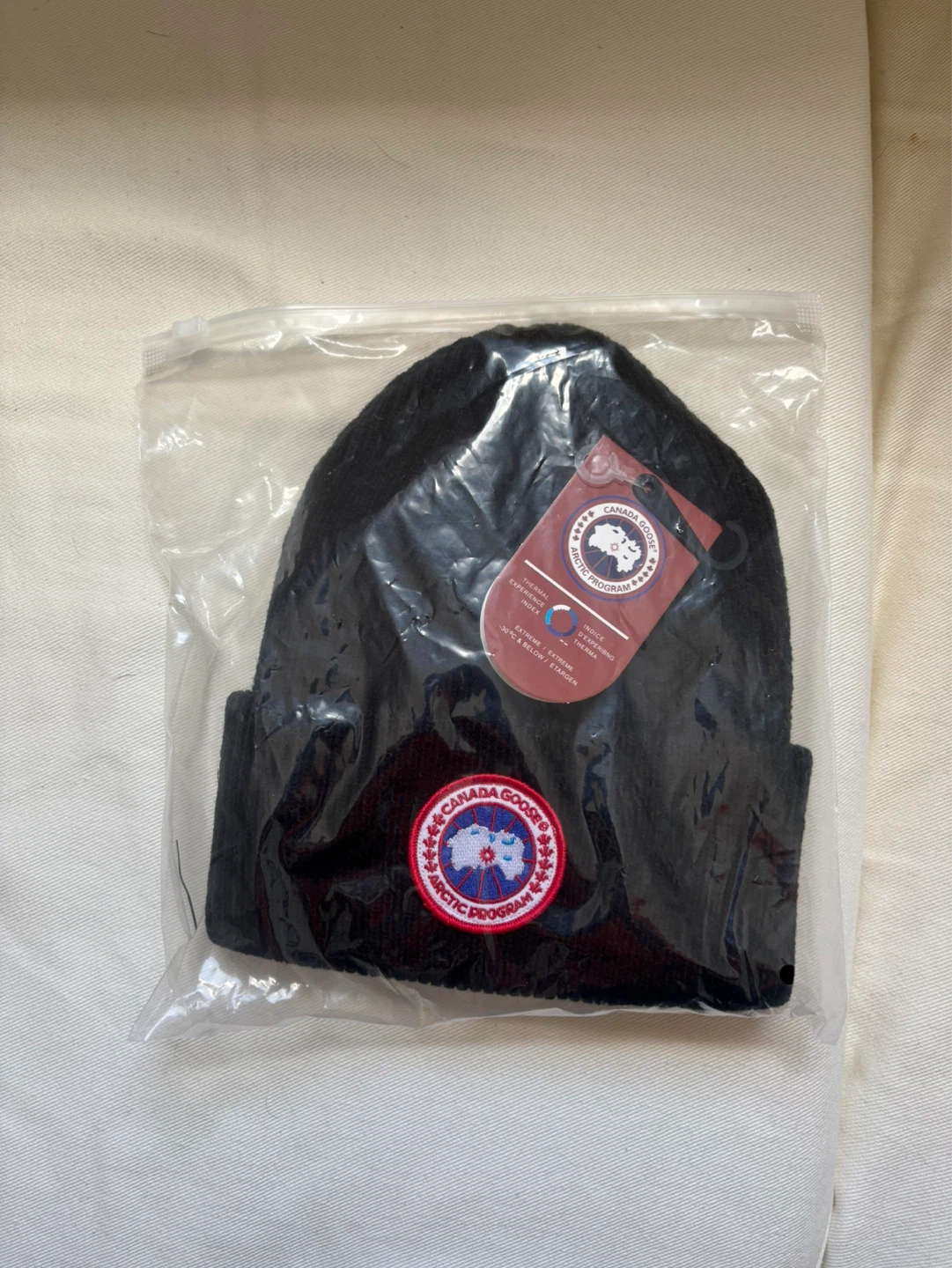 New Canada Goose Arctic Program Beanie Hat - Black - photo 2