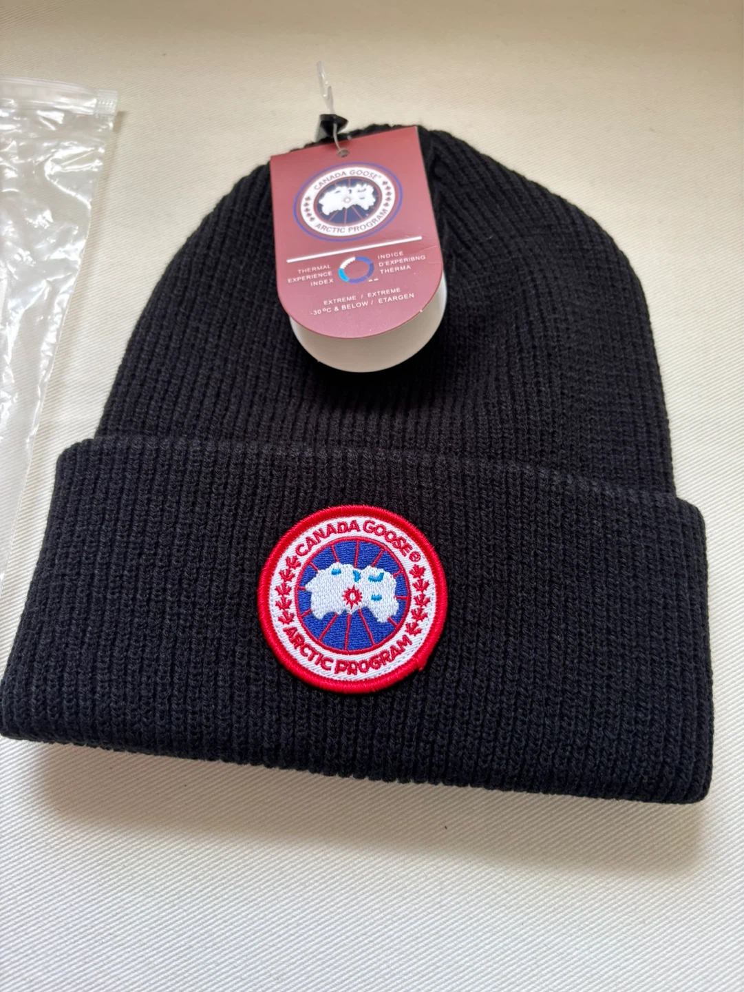 New Canada Goose Arctic Program Beanie Hat - Black - photo 3