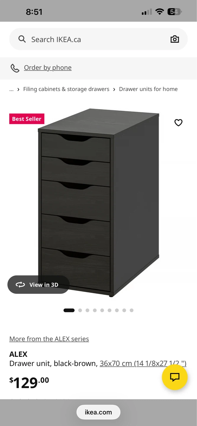 IKEA ALEX Drawer Unit - photo 3