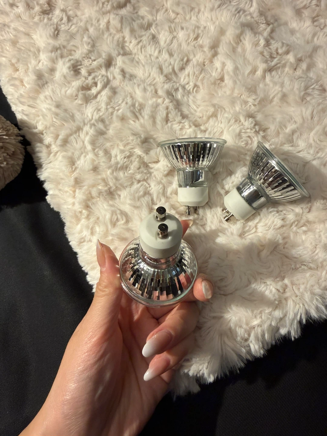 Set of 3 Spotlights GU10 bulbs (downlight bulbs - photo 5