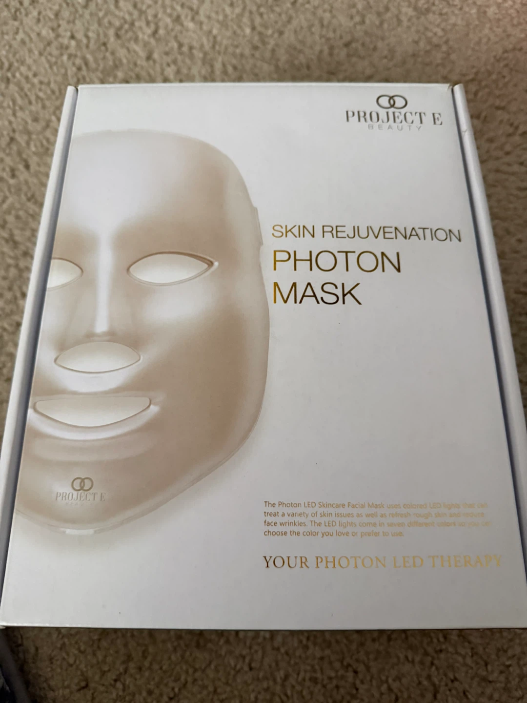 Project E Beauty Skin Rejuvenation Photon Mask