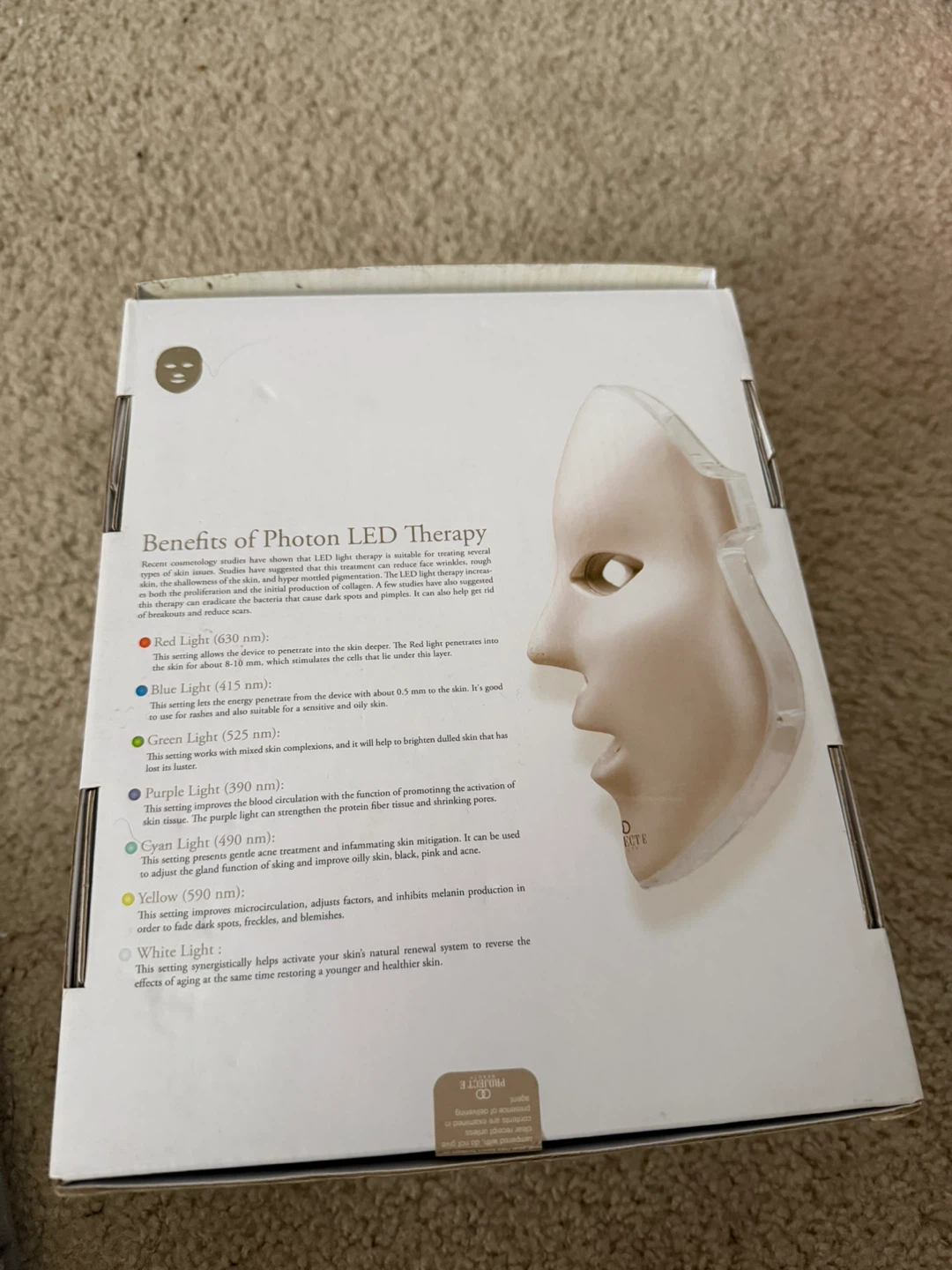 Project E Beauty Skin Rejuvenation Photon Mask - photo 3