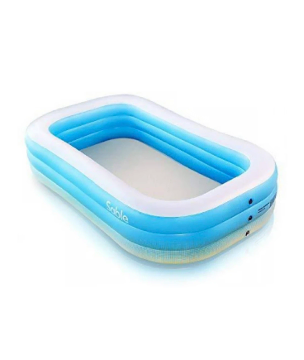 SABLE Blow Up Family Full-Sized Pool for Kids, Toddlers