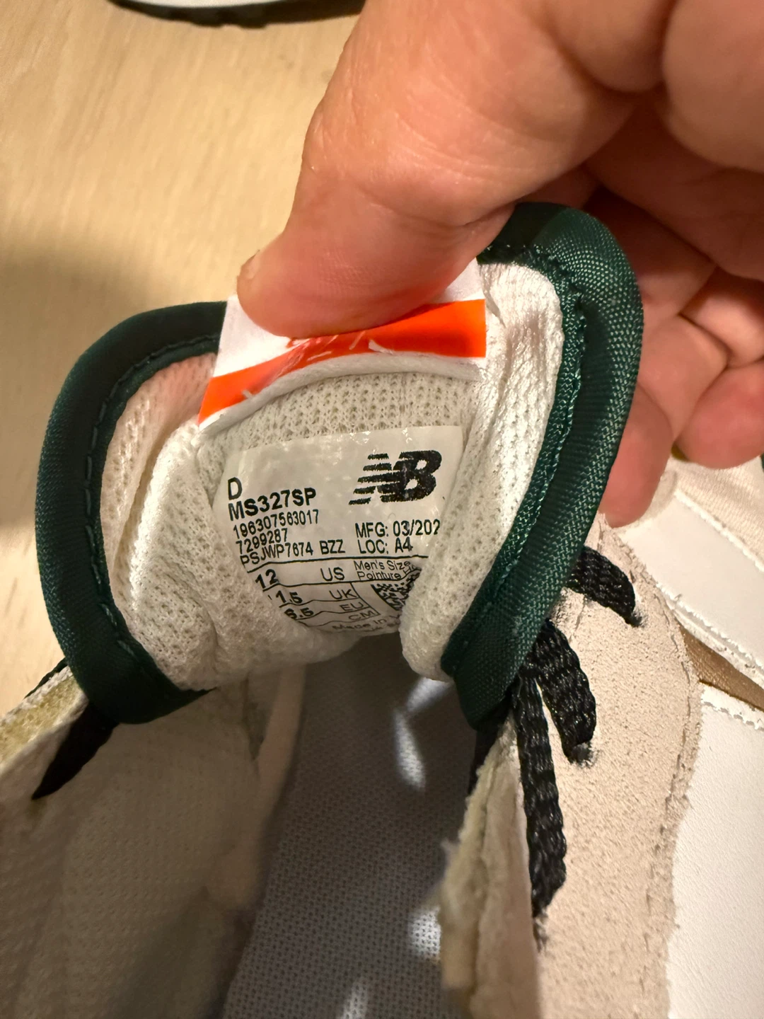New Balance 327SP Men's Size 12 Sneakers - photo 5
