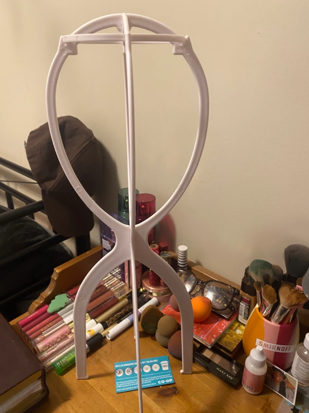 Hair Flair 2pc Collapsible Wig Stand
