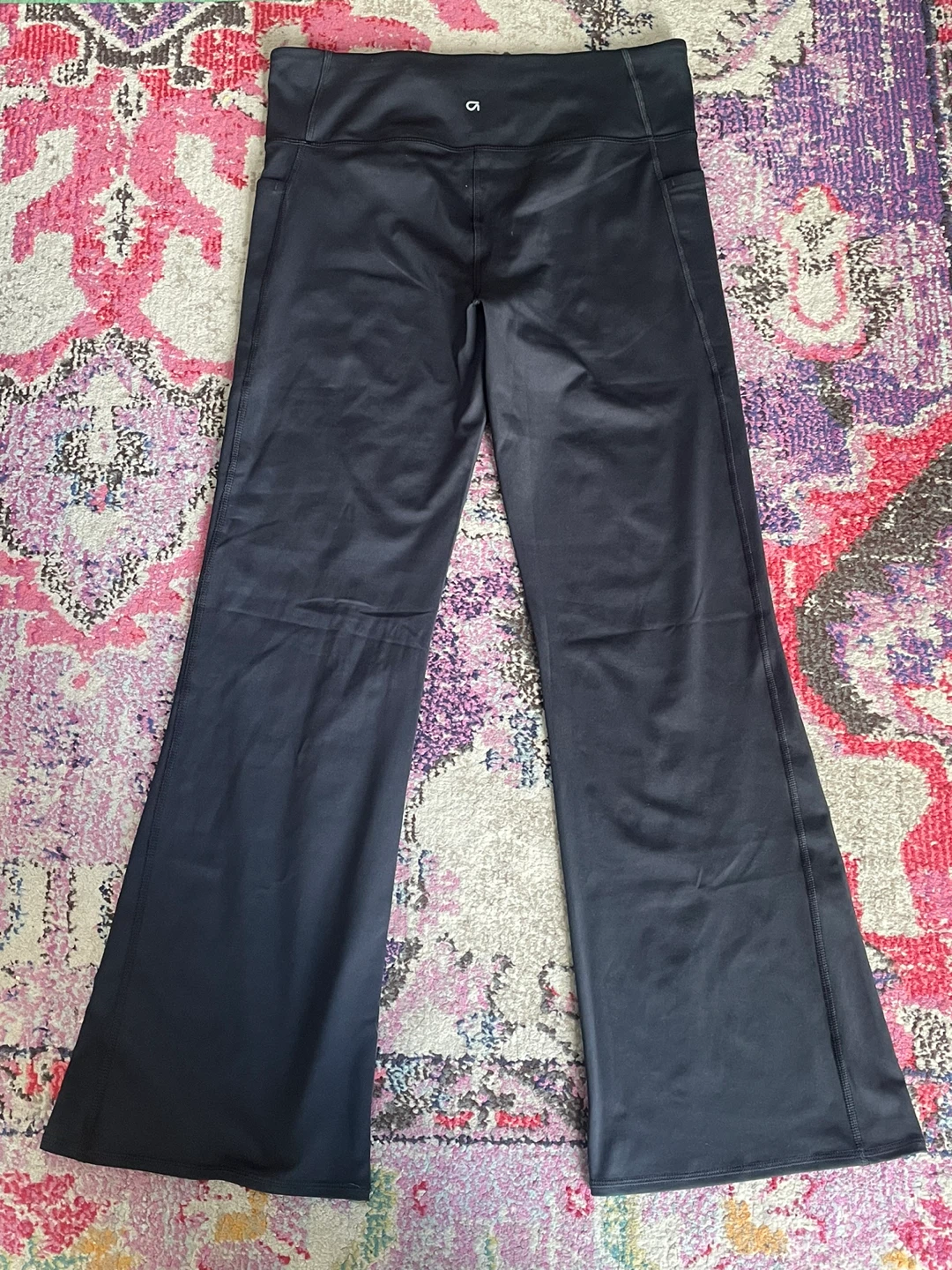 GapFit Black Flare Leggings Size L - photo 3