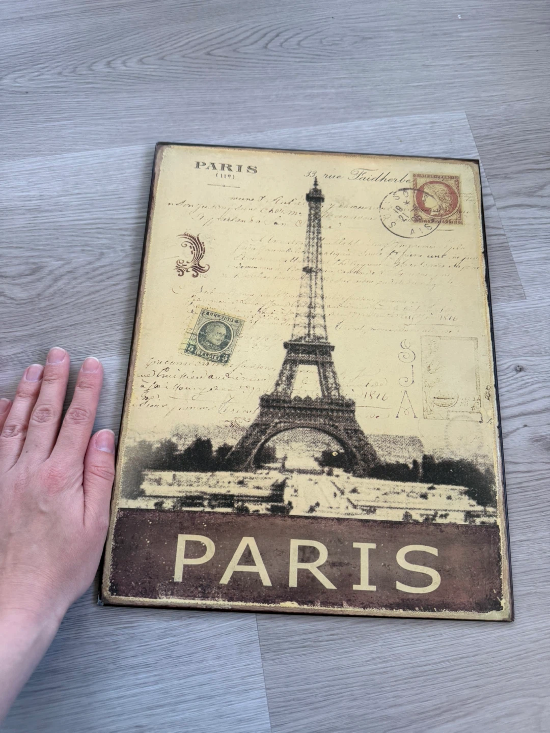 Metal Paris wall art & Paris toast press - photo 4