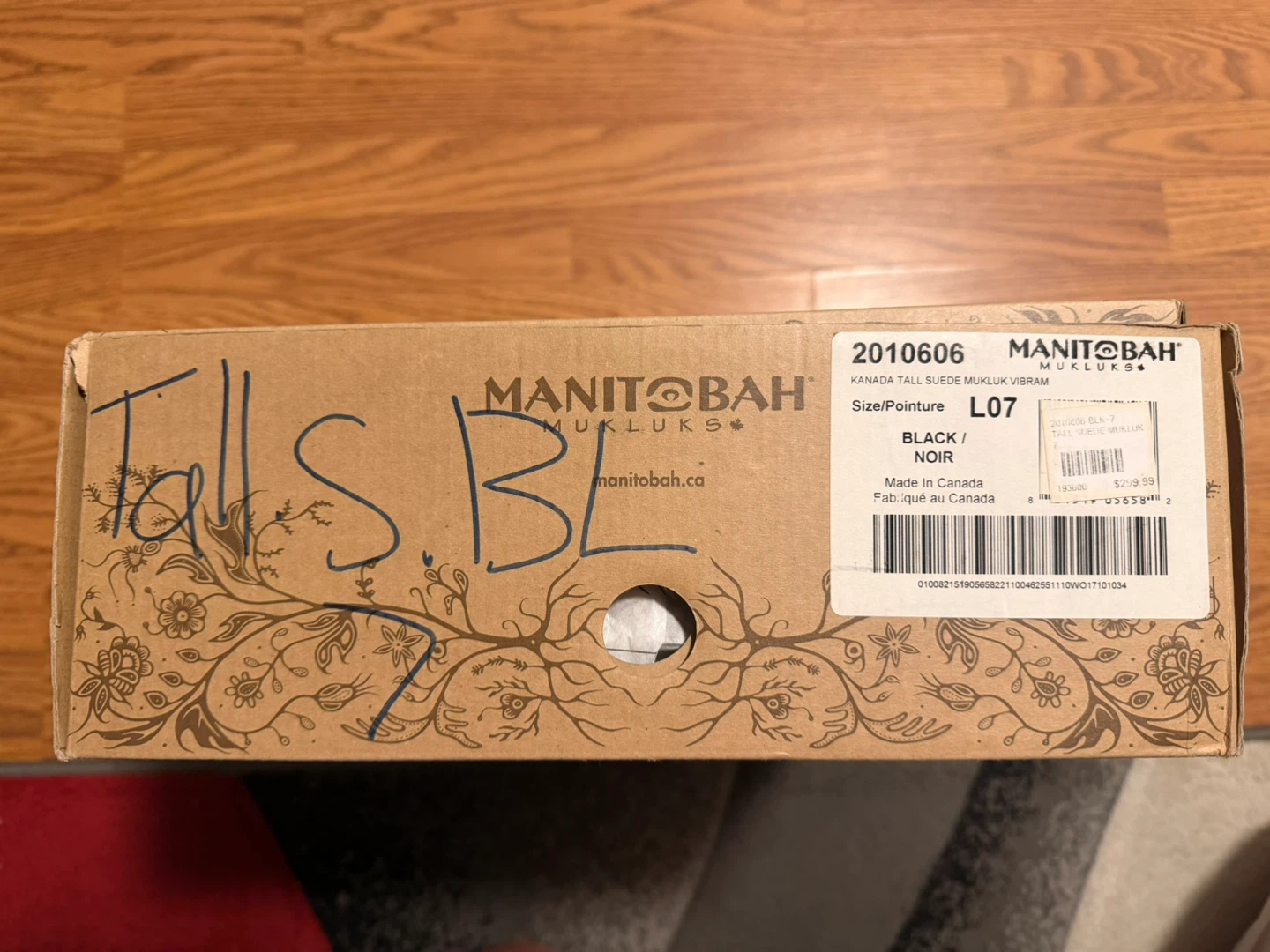 Manitobah Mukluks Tall Suede Mukluk Vibram Boots Size L07 Black - photo 2