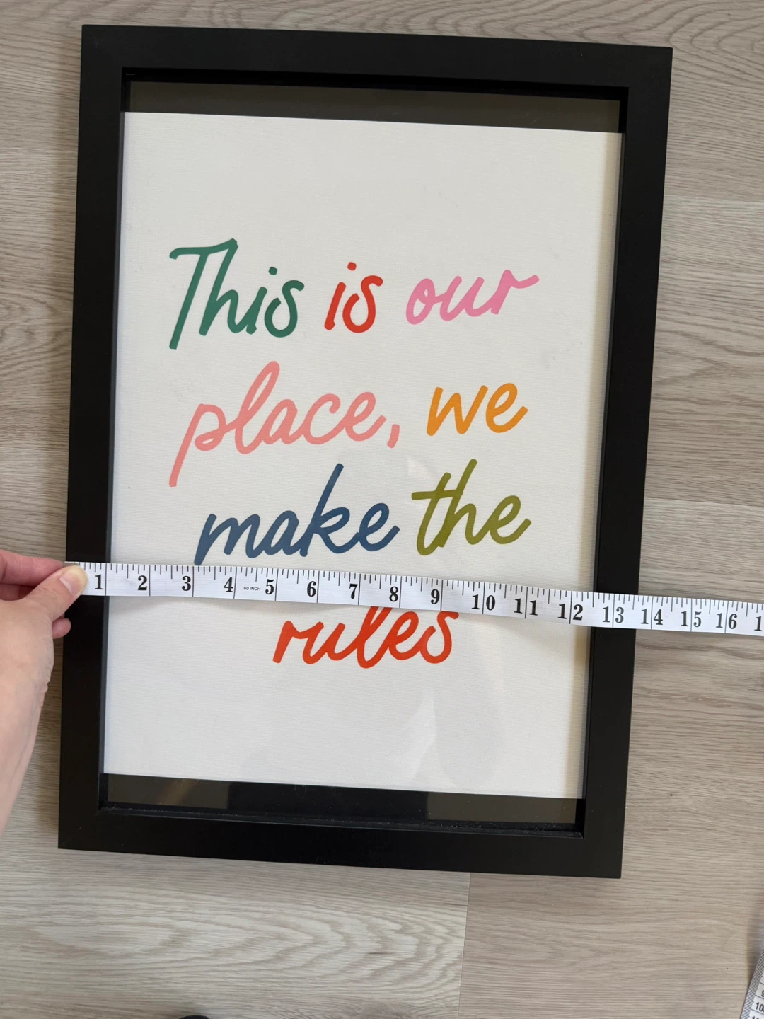 Framed wall art - photo 3