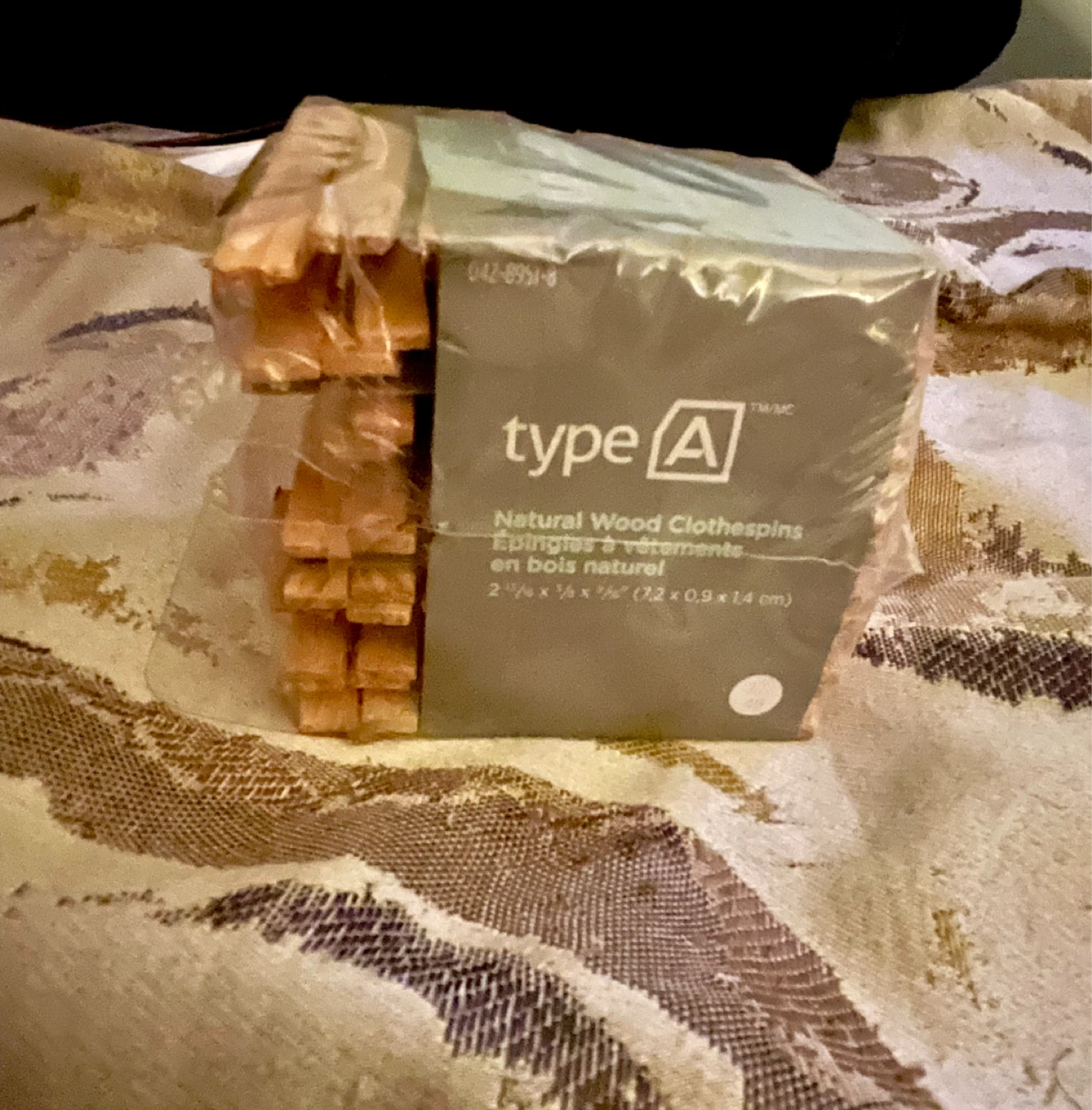 Type A Natural Wood Clothespins