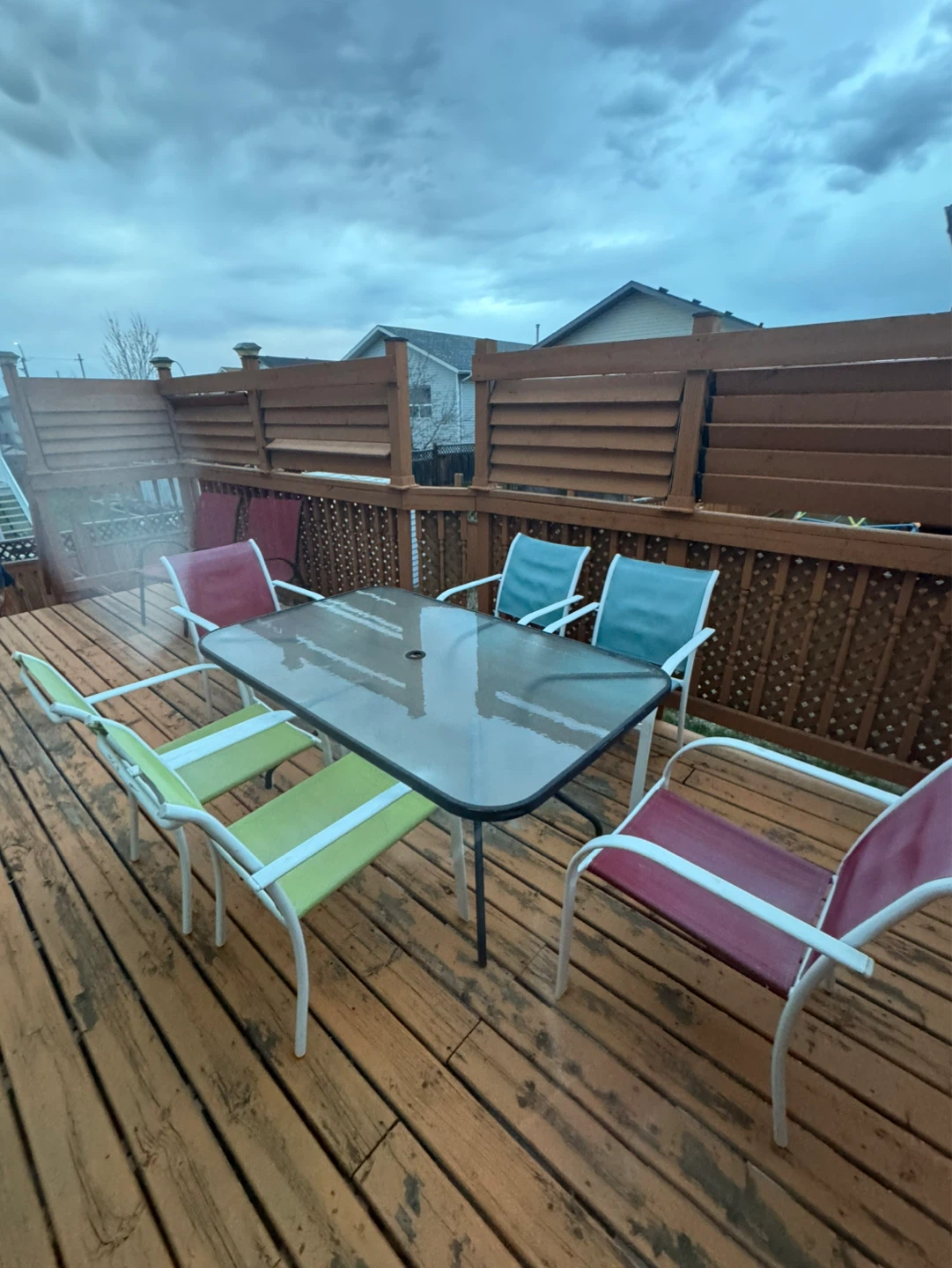 Patio Chairs Set of 6
