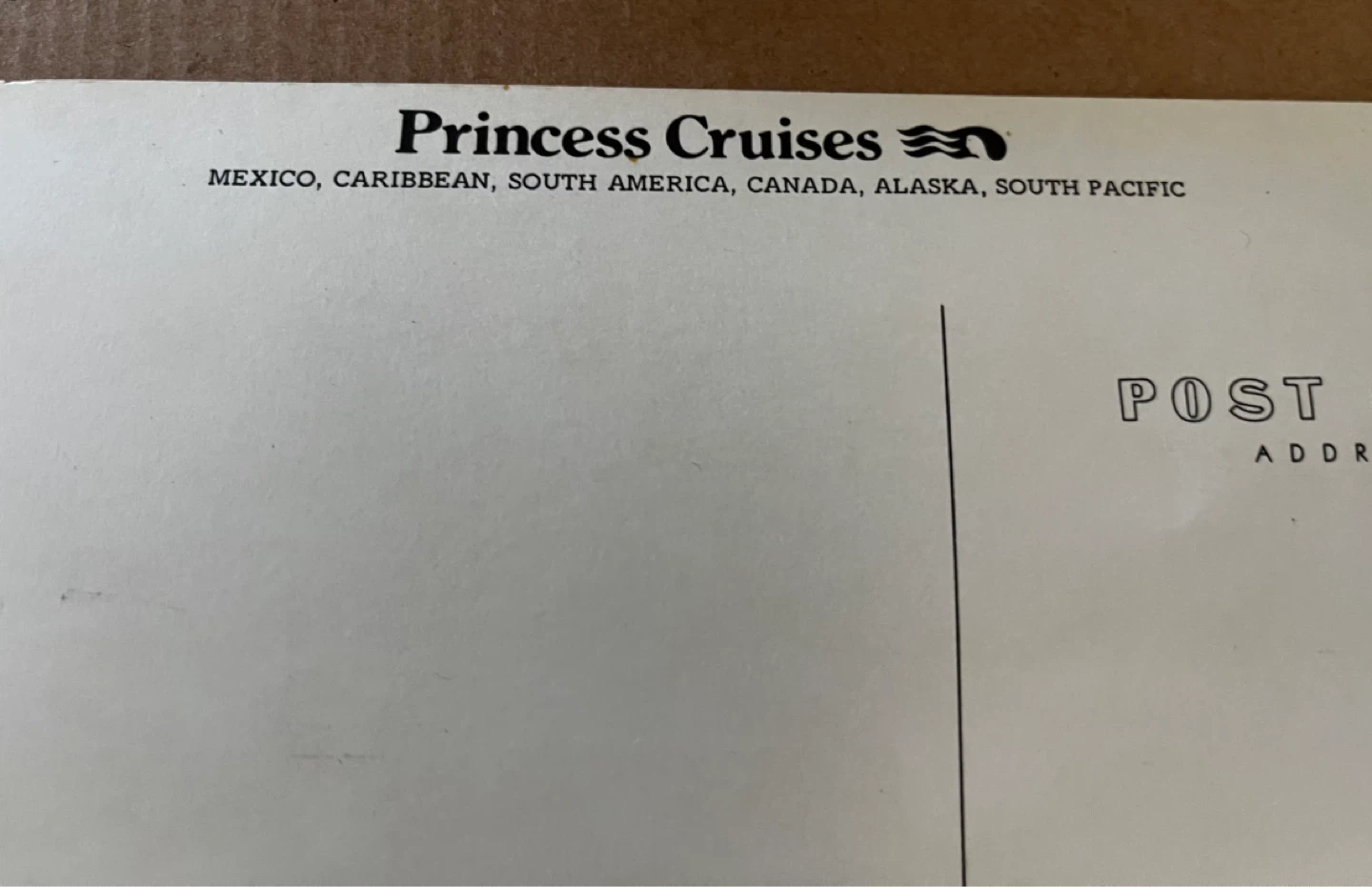 Princess Cruises Postcard - Island Princess, South Pacific - photo 4