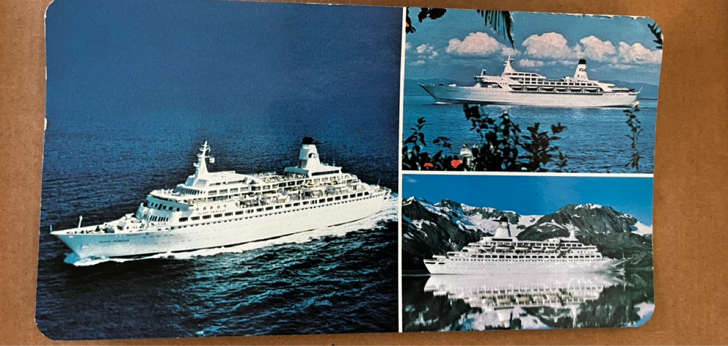 Princess Cruises Postcard - Island Princess, South Pacific - photo 3
