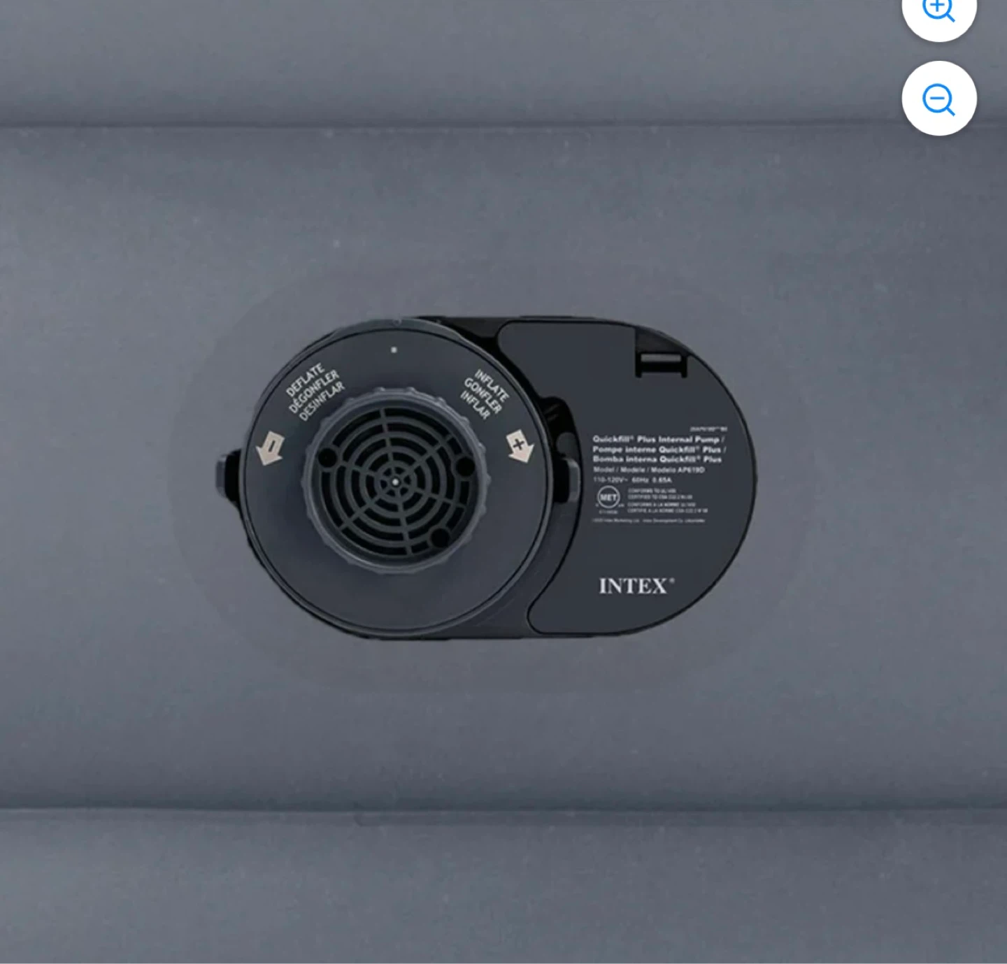 Intex Queen Dura-Beam Deluxe Raised Airbed (60in x 80in x 20in) - photo 4