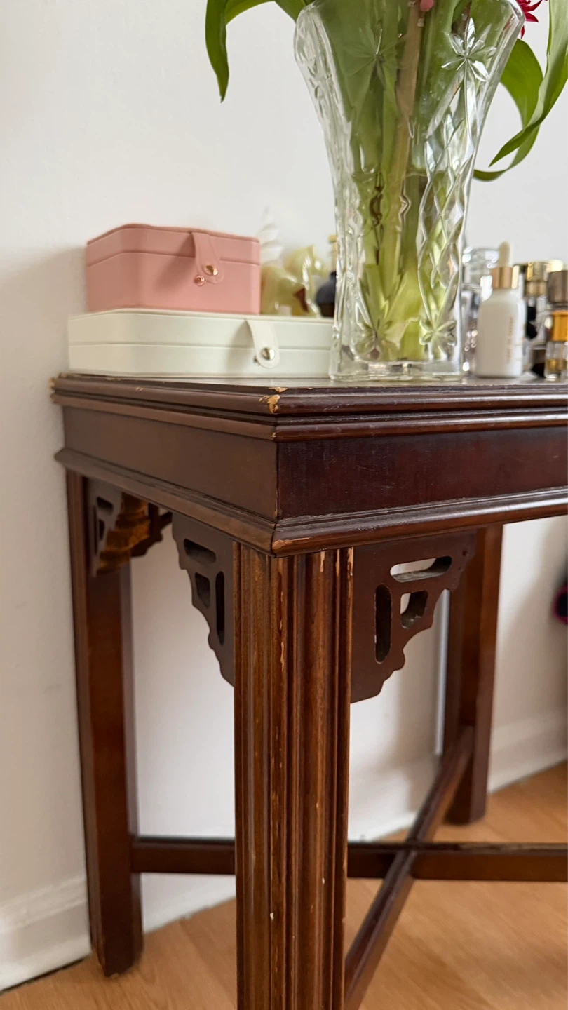 Wooden Side Table - photo 2