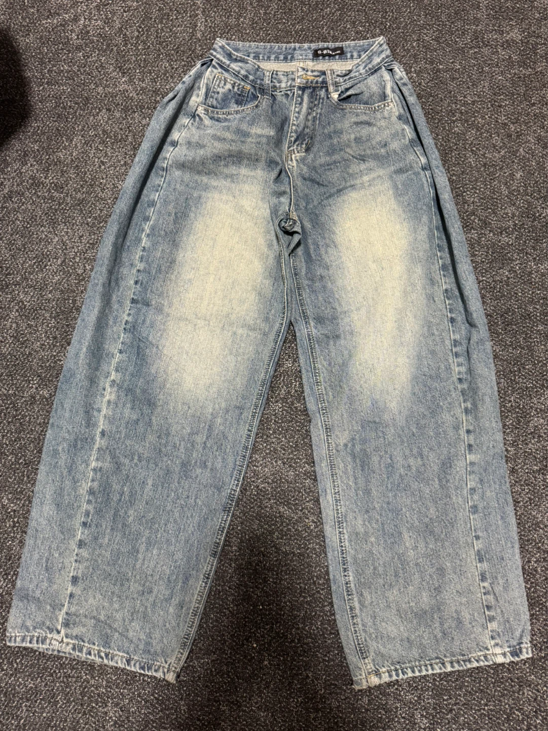 Blue Baggy Jeans