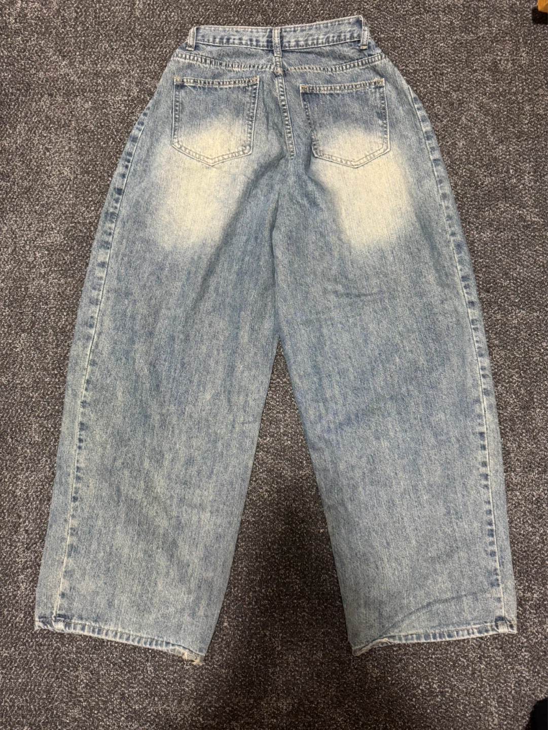 Blue Baggy Jeans - photo 2