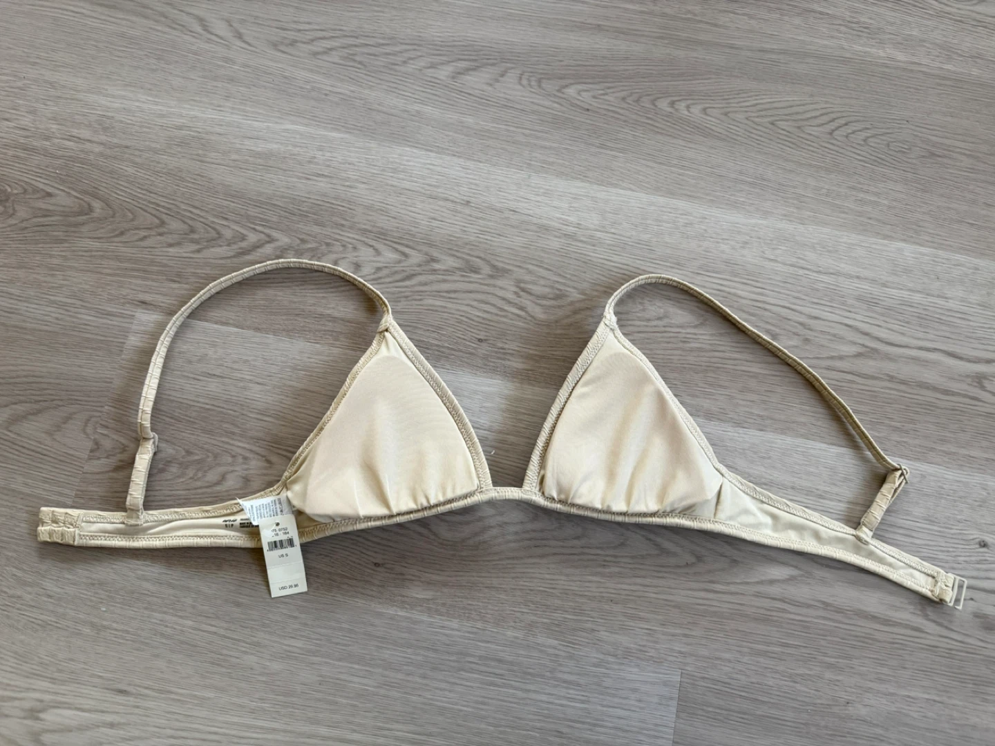 New with tags on Aerie small beige bikini top - photo 4