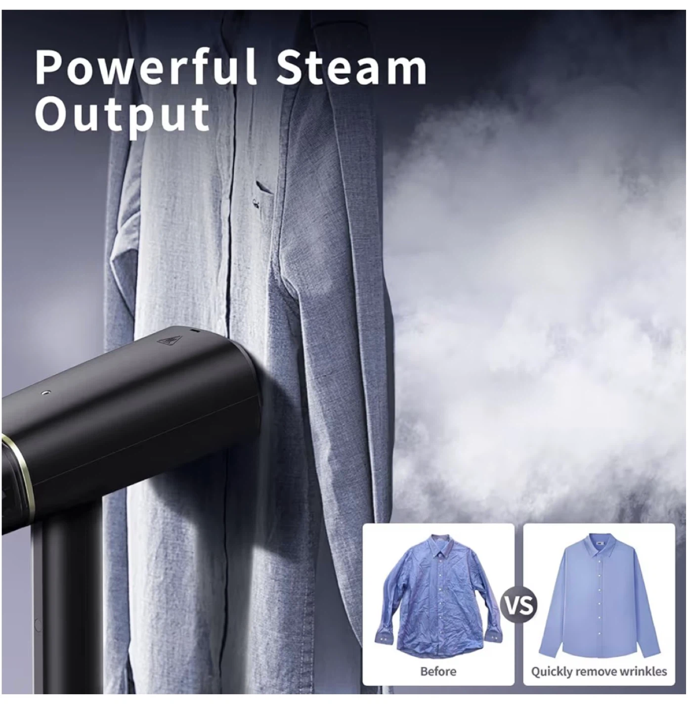 Brand New Dual Voltage(100~240V) Travel Steamer - photo 2