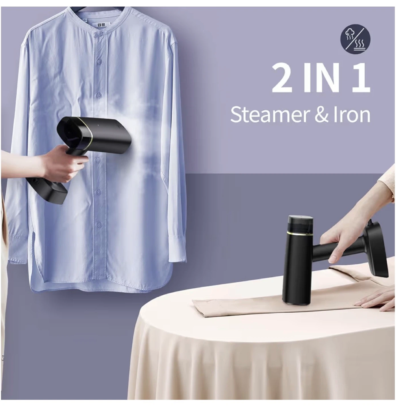 Brand New Dual Voltage(100~240V) Travel Steamer - photo 3