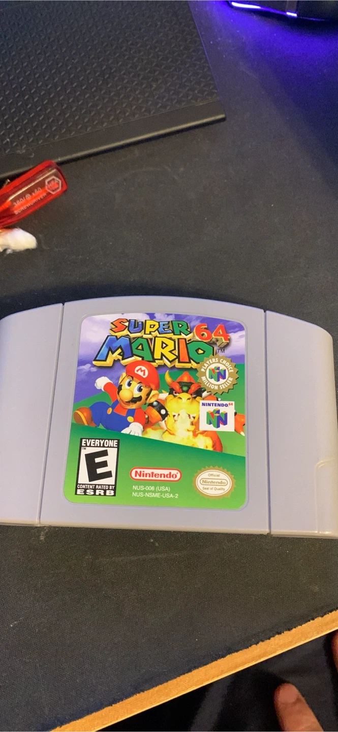Super Mario 64 Nintendo 64 Game Cartridge