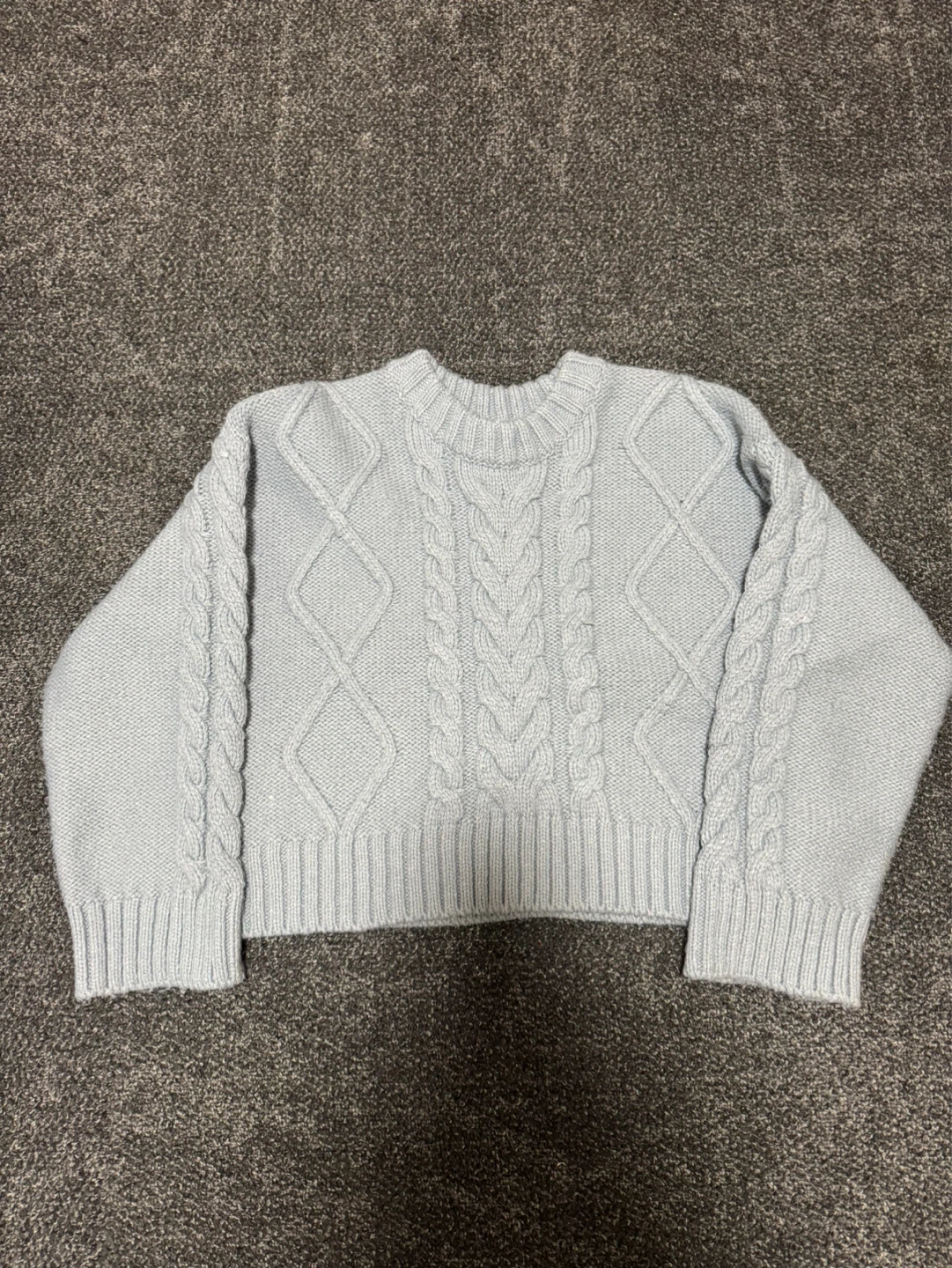 H&M Sky Blue Knit Sweater