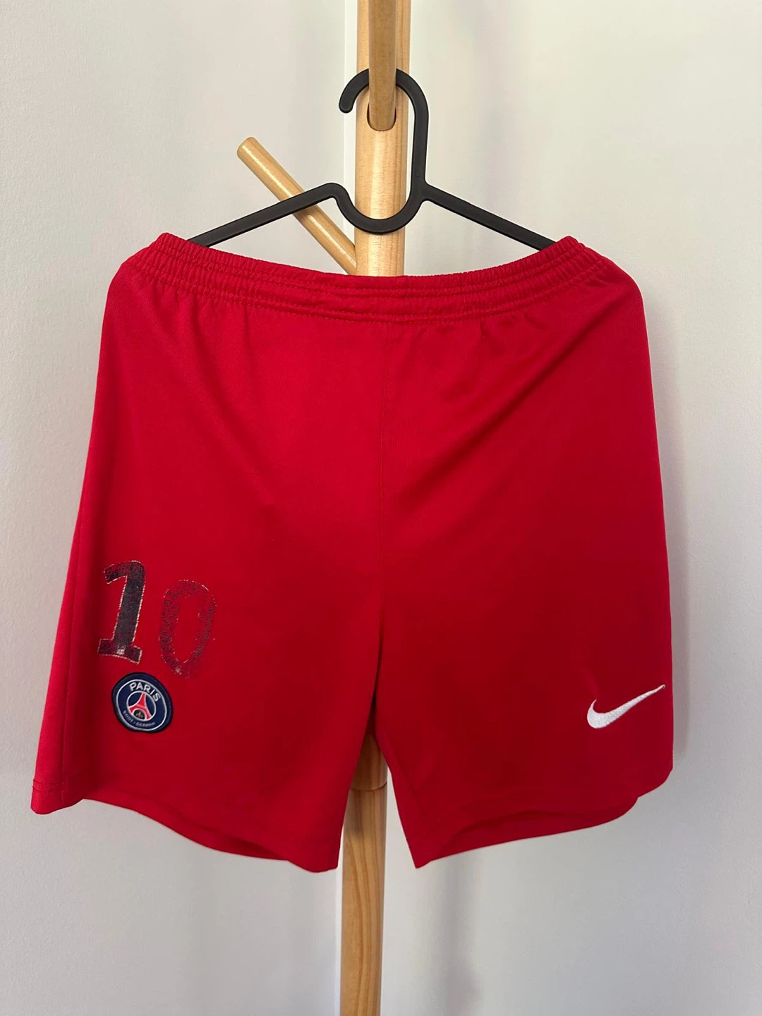 Nike Paris Saint-Germain Soccer Shorts Red Size S