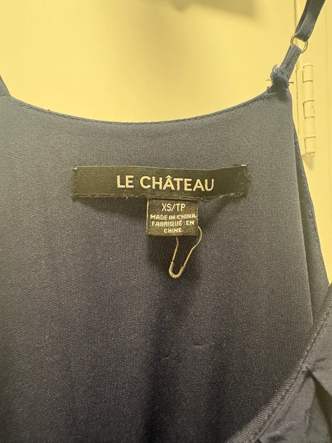 Le Château Navy Blue Jumpsuit XS - photo 3