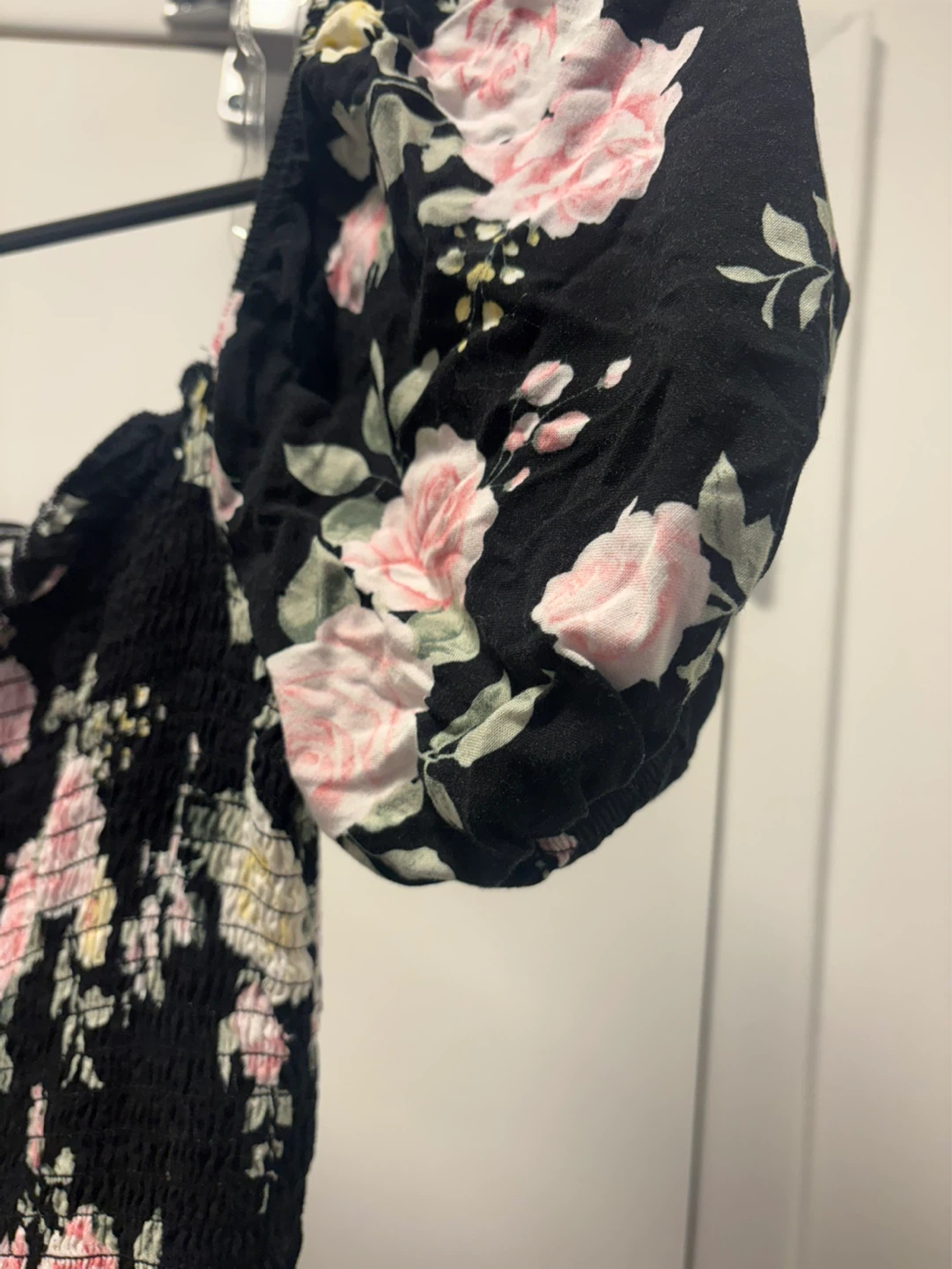 Streetwear Society Black Floral Jumpsuit Size S - photo 4