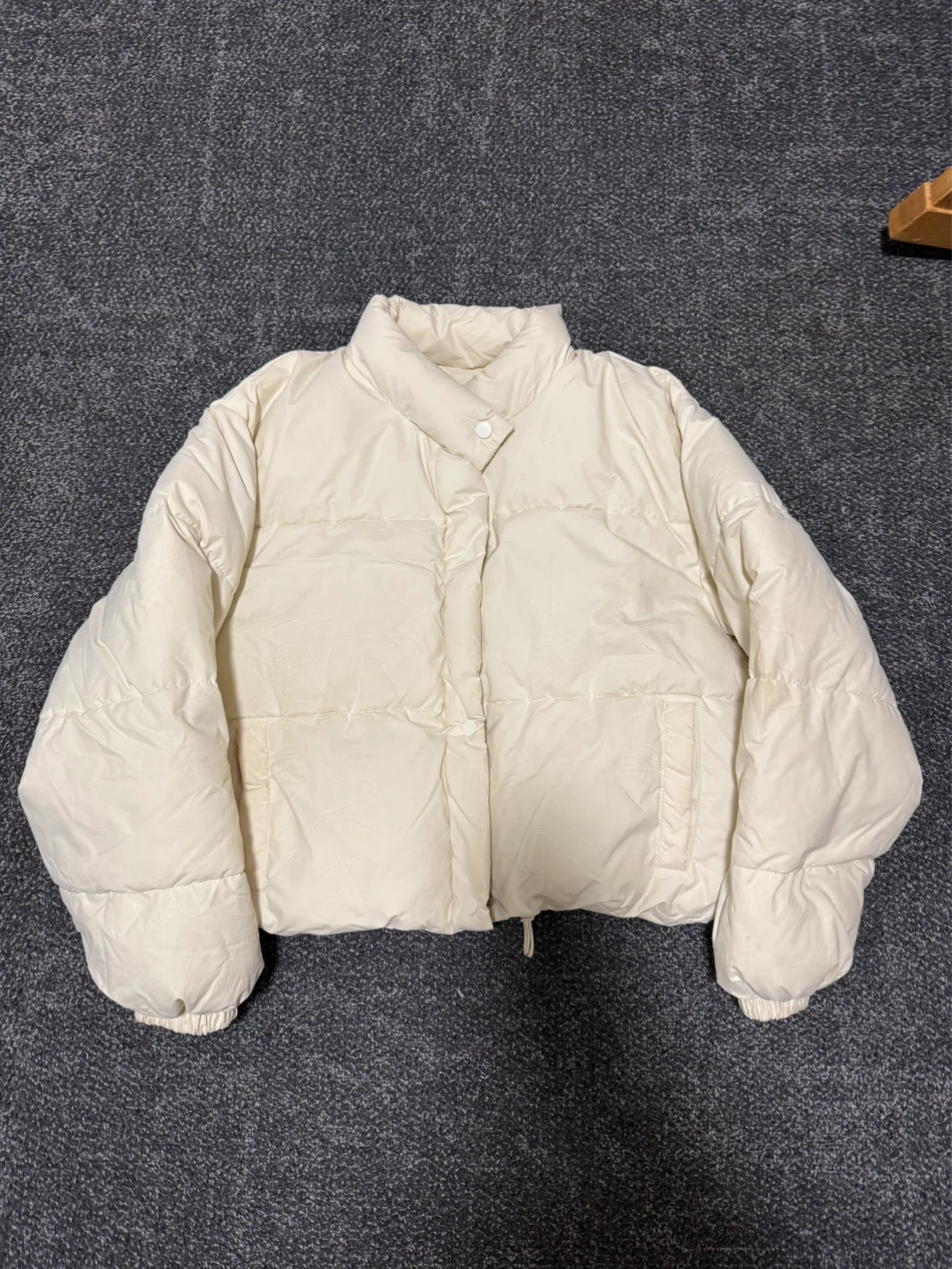 Ivory Puffer Jacket