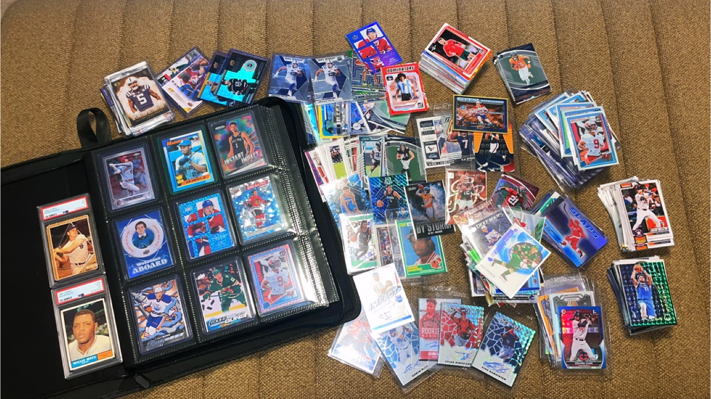 Mixed Sports Trading Card Collection