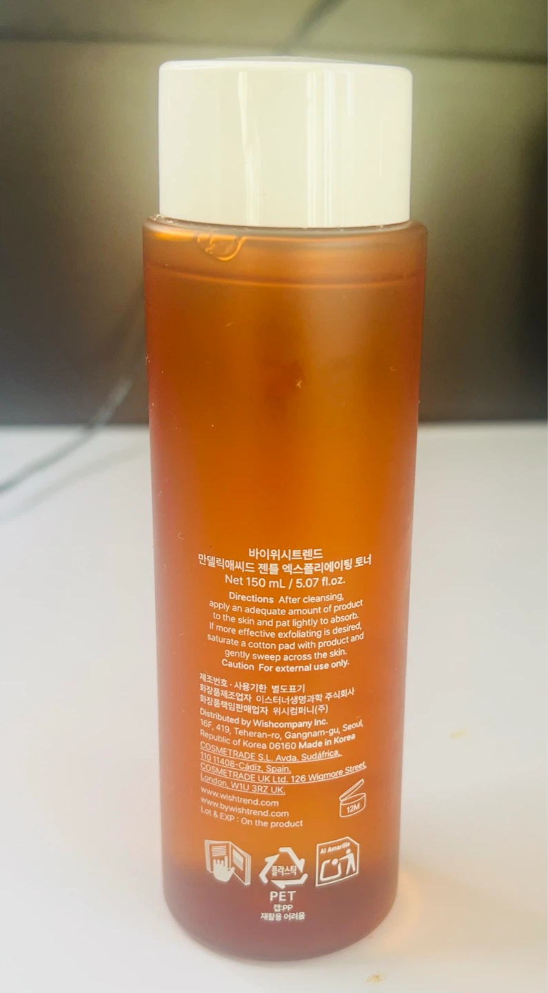 By Wishtrend Mandelic Acid Gentle Exfoliating Toner 150ml - photo 2