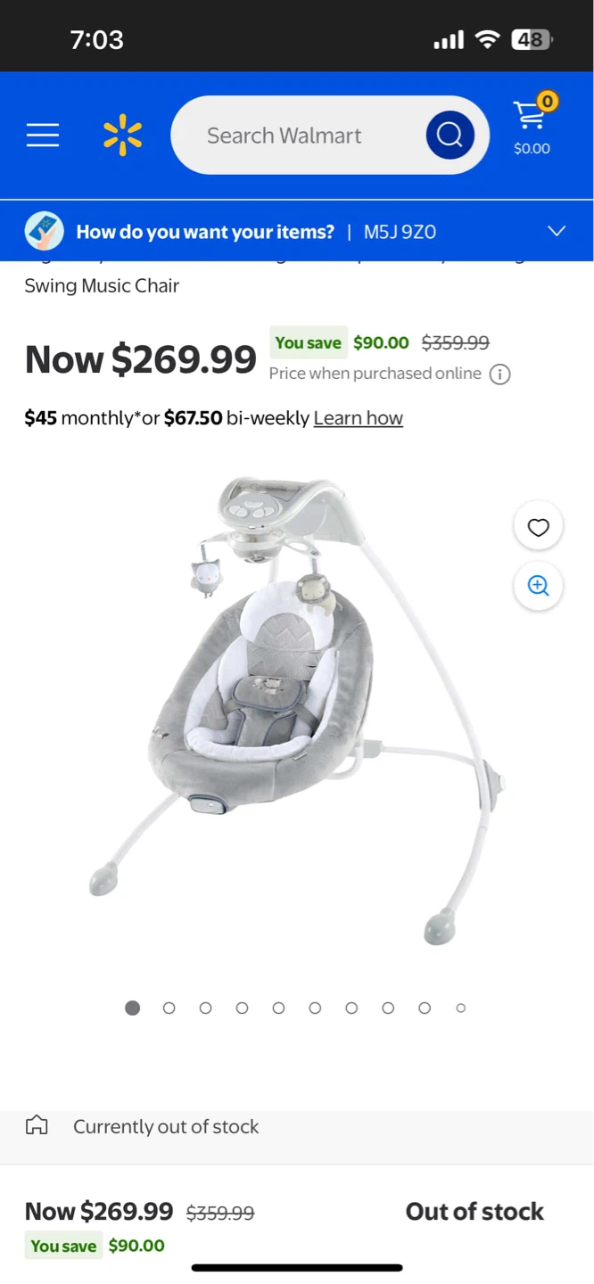 Ingenuity DreamComfort InLighten Baby Swing Music Chair - photo 3