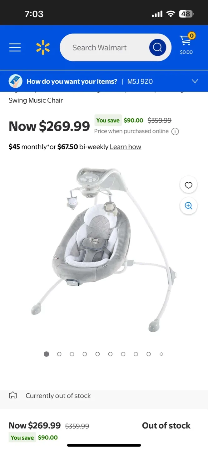 Ingenuity DreamComfort InLighten Baby Swing Music Chair - photo 3