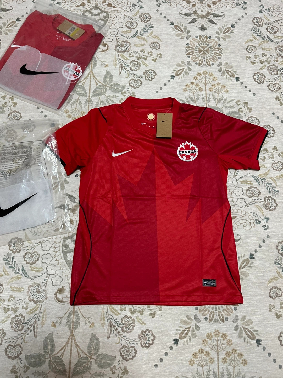 World Cup Nike Canada Soccer Jersey - Size S-XXXL