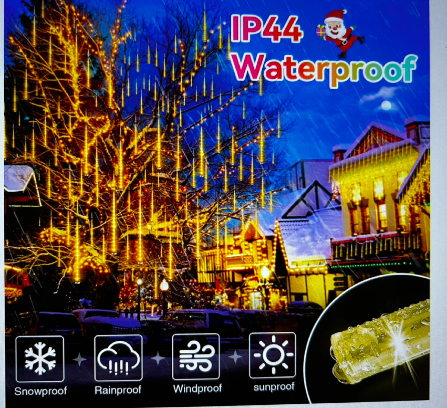 12 Tubes Meteor Shower Lights - photo 4