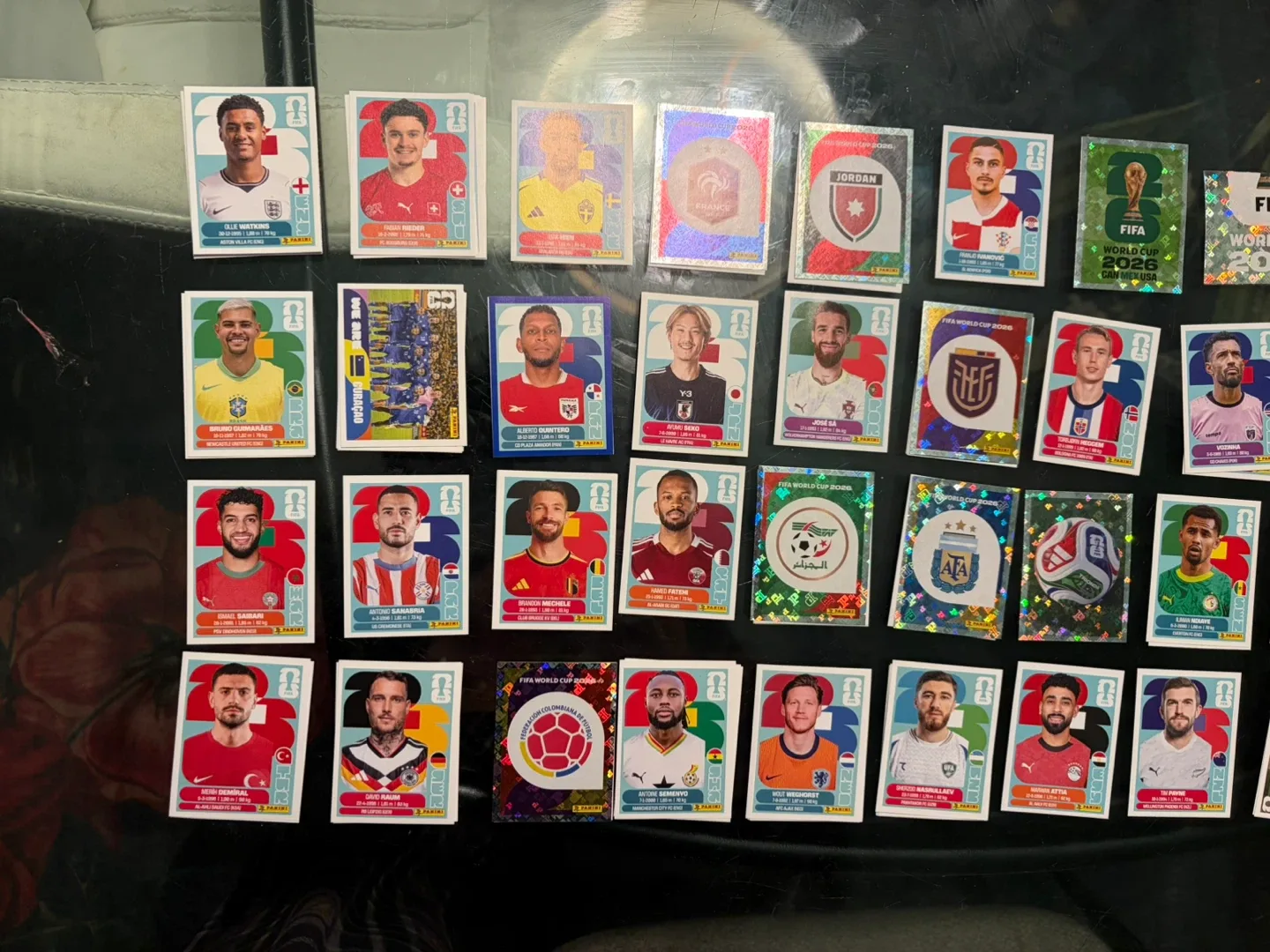 137 Fifa World Cup stickers