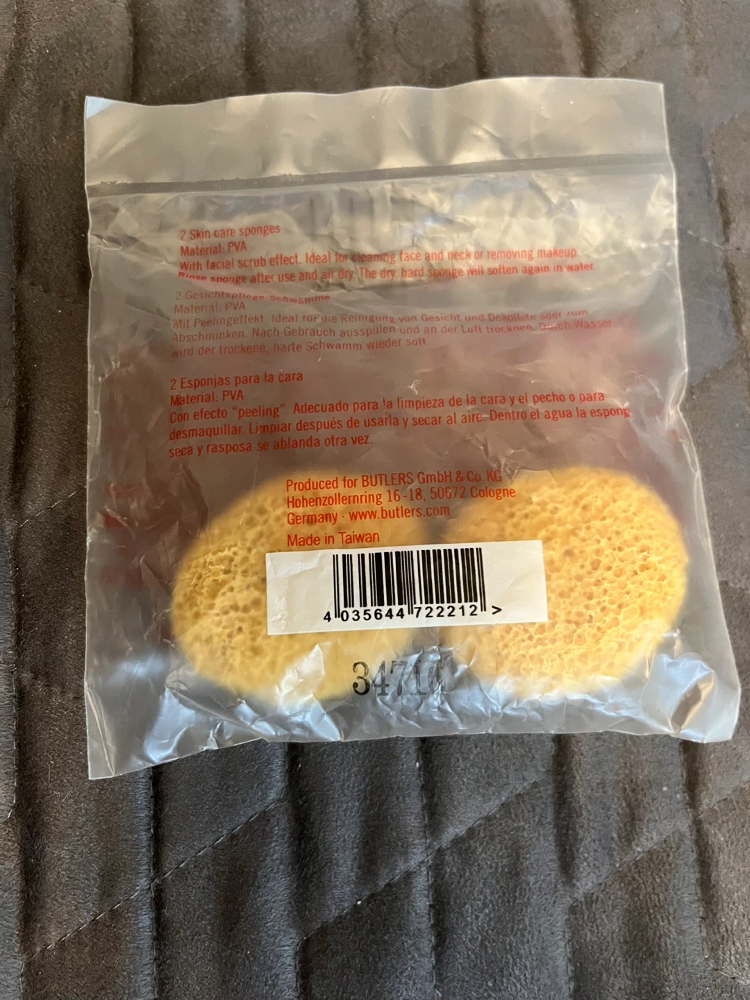 Cleo's Facial 2 Skin Care Sponges - photo 2