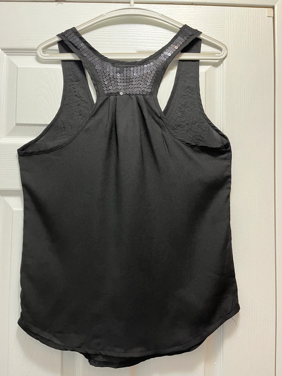 Urban Behaviour Black Sequin Racerback Tank Top - photo 3